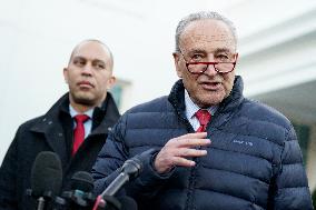 Congressional leaders at White House - Washington