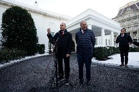 Congressional leaders at White House - Washington