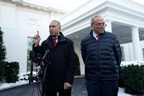 Congressional leaders at White House - Washington