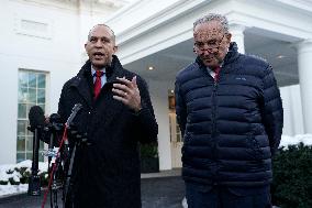 Congressional leaders at White House - Washington