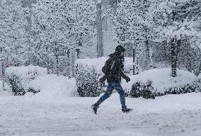 CANADA-VANCOUVER-HEAVY SNOW
