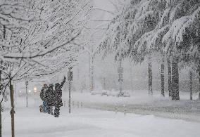 CANADA-VANCOUVER-HEAVY SNOW