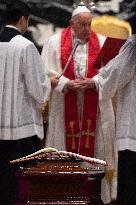 Pope Francis Leads A Funeral Mass - Vatican