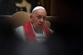 Pope Francis Leads A Funeral Mass - Vatican