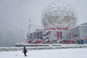 Major Snowstorm Hits Metro Vancouver - Canada