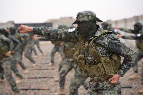 Training Exercises For Opposition Fighters On The Outskirts Of Manbij.