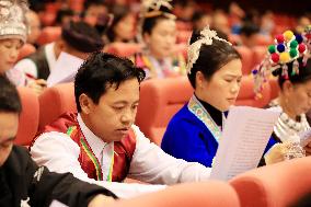 15th People's Congress Minority Representatives in Liuzhou