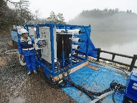 Aftermath of strong quake in central Japan