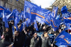 Rally called by French Police Unions - Paris