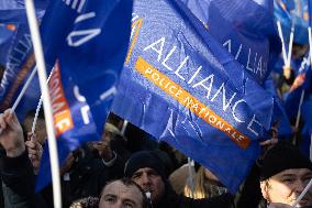 Rally called by French Police Unions - Paris