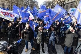 Rally called by French Police Unions - Paris