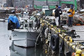 Aftermath of strong quake in central Japan