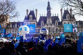 Rally Called By French Police Unions - Paris