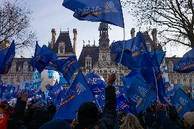 Rally Called By French Police Unions - Paris