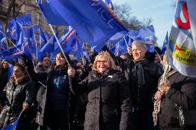 Rally Called By French Police Unions - Paris