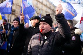 Rally Called By French Police Unions - Paris