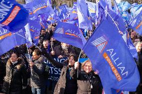 Rally Called By French Police Unions - Paris