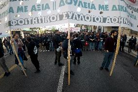 Pan-educational Protest In Athens