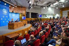 RUSSIA-MOSCOW-FM-PRESS CONFERENCE