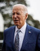 Biden Leaves White House - Washington