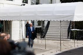 Biden Departs White House