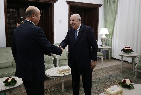 Abdelmadjid Tebboune, Receives The Vice-Premier Of The State Council Of China