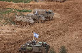 ISRAEL-GAZA BORDER-ARMY
