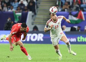 (SP)QATAR-DOHA-FOOTBALL-AFC ASIAN CUP-GROUP C-PALESTINE VS UNITED ARAB EMIRATES
