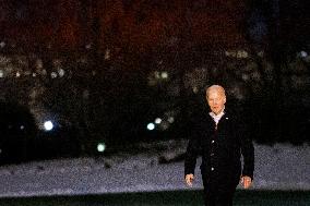 Biden Returns To The White House - Washington