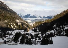 SWITZERLAND-ST. MORITZ-SNOW