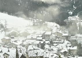 SWITZERLAND-ST. MORITZ-SNOW