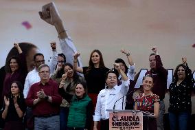 Presidential Candidate Claudia Sheinbaum in Closing Pre Campaign Rally - Mexico