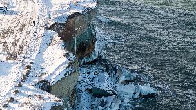 Paldiski observation platform collapsed into sea