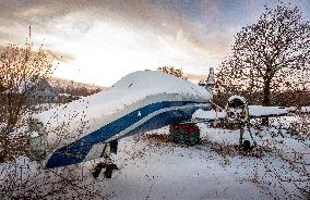 Old plane wreck