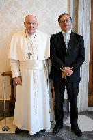 Pope Francis Holds Audiences - Vatican