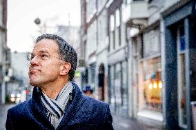 Mark Rutte Prior To The Weekly Cabinet Meeting - The Hague