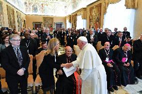 Pope Francis Holds Audiences - Vatican