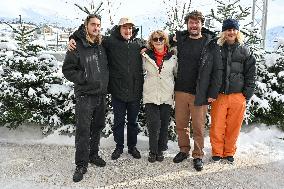 27th Alpe D Huez Festival Photocall Presque Legal