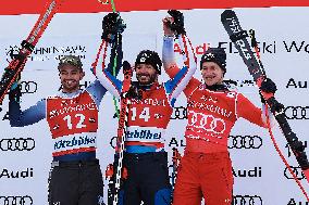 French Cyprien Sarrazin Wins The Kitzbuhel Downhill - Austria