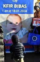 CRIF rally in support of Hamas hostages - Paris