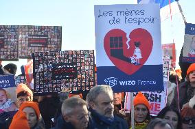 CRIF rally in support of Hamas hostages - Paris