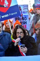 CRIF rally in support of Hamas hostages - Paris