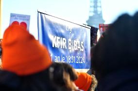 CRIF rally in support of Hamas hostages - Paris