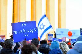 CRIF rally in support of Hamas hostages - Paris