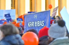 CRIF rally in support of Hamas hostages - Paris