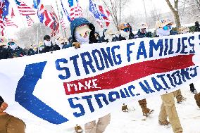 Patriot Front Group Appears At March For Life