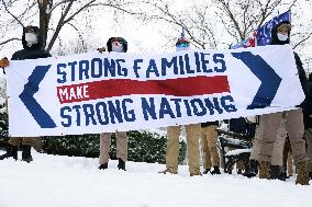 Patriot Front Group Appears At March For Life
