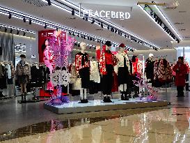 A PEACEBIRD Clothing Store in Yichang