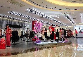 A PEACEBIRD Clothing Store in Yichang