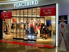 A PEACEBIRD Clothing Store in Yichang